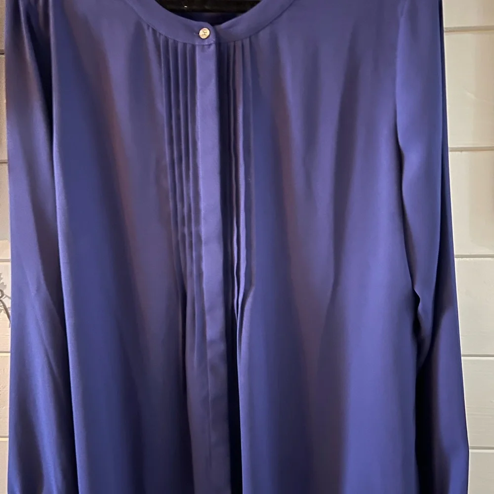 Banana Republic Royal Blue Blouse - Picture 7 of 11